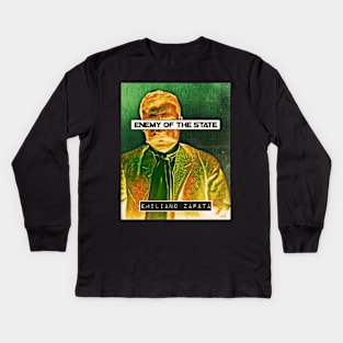 Emiliano Zapata (NG) Kids Long Sleeve T-Shirt